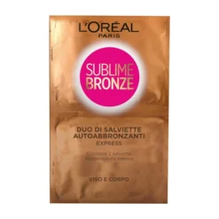L'Oreal Sublime Bronze Duo Salviette Autoabbronzanti