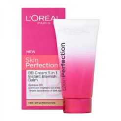 L'Oreal Skin Perfection Bb Cream 5In1 Pelle Medio-Chiara 50 Ml