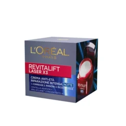 L'Oreal Dermo Expertise Crema Viso Revitalift Laser X3 Notte 50 Ml