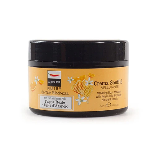 AQUOLINA NUTRY CREMA PAPPA REALE E FIORI D'ARANCIO 200 ML 1 AQUOLINA NUTRY CREMA PAPPA REALE E FIORI D'ARANCIO 200 ML