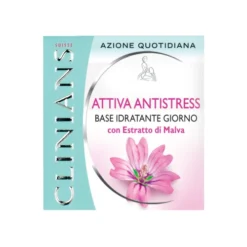 Clinians Attiva AntiStress Base Idratante Quotidiana Con Estratto Di Malva 50 Ml