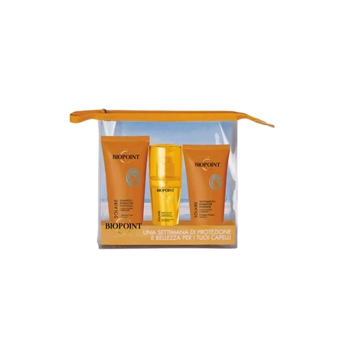 Biopoint - Travel Kit - Shampoo Riparatore Doposole 100 Ml + Spray On Oil 50 Ml + Trattamento Riparatore Doposole 75 Ml 1 Biopoint - Travel Kit - Shampoo Riparatore Doposole 100 Ml + Spray On Oil 50 Ml + Trattamento Riparatore Doposole 75 Ml