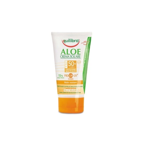 Equilibra - Aloe Crema Solare Spf 50+ 150 Ml 1 Equilibra - Aloe Crema Solare Spf 50+ 150 Ml