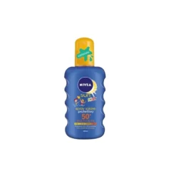 Nivea - Latte Solare Bambini Spray Spf 50+ Colorato 200 Ml