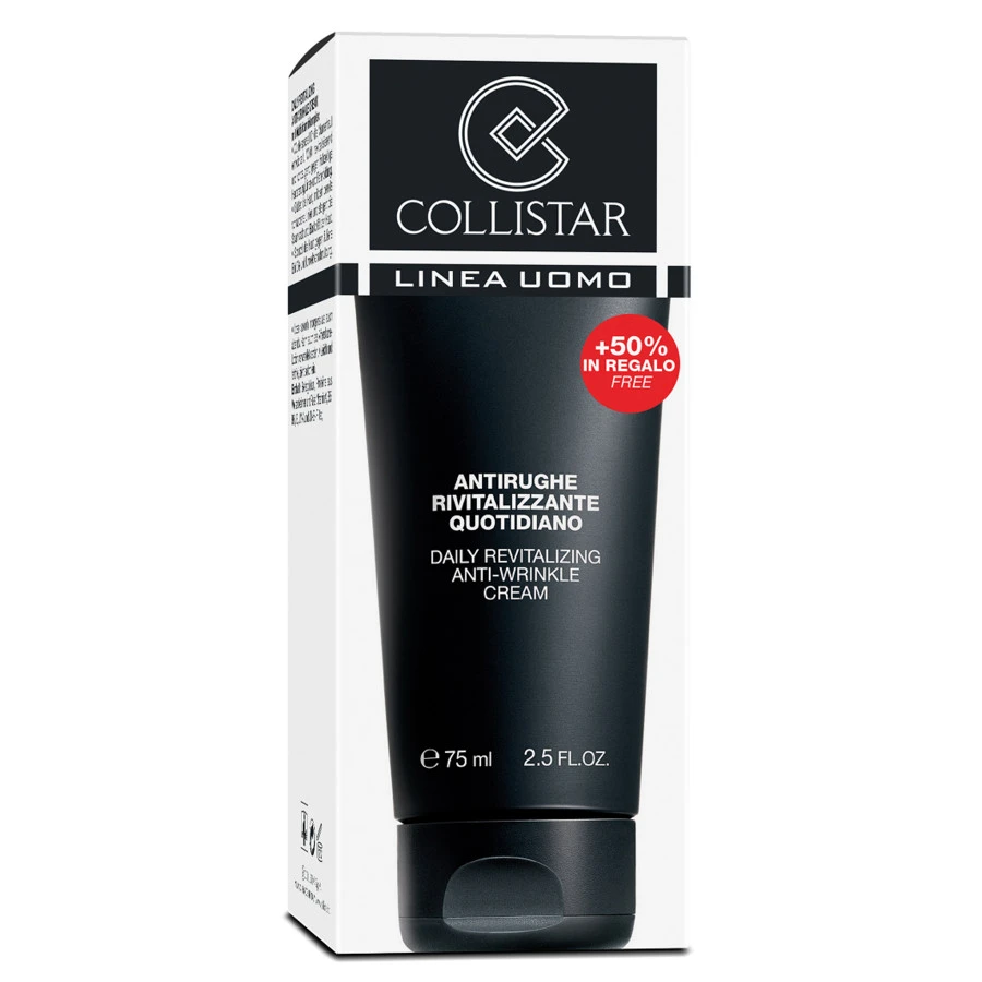 Collistar Linea Uomo Antirughe Rivitalizzante Quotidiano Crema Viso 75 Ml 1 Collistar Linea Uomo Antirughe Rivitalizzante Quotidiano Crema Viso 75 Ml