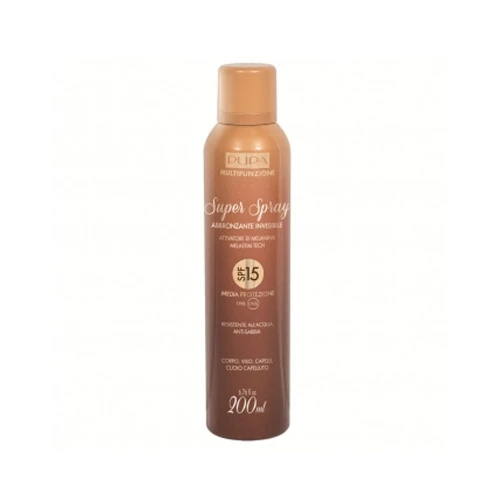 Pupa - Super Spray Abbronzante Invisibile Spf15 200 Ml 1 Pupa - Super Spray Abbronzante Invisibile Spf15 200 Ml