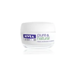 Nivea Crema Per Il Viso Da Giorno Antirughe Pure & Natural 50 Ml