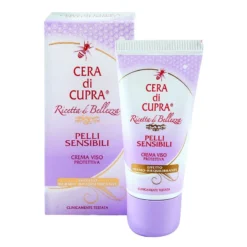 Cera Di Cupra Crema Per Il Viso Pelli Sensibili Ricette Di Bellezza Tubetto 50 Ml