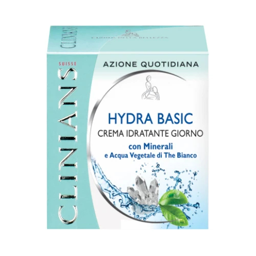 Clinians Hydra Basic Crema Idratante Con Minerali E Acqua Vegetale Di The Bianco 50 Ml 1 Clinians Hydra Basic Crema Idratante Con Minerali E Acqua Vegetale Di The Bianco 50 Ml