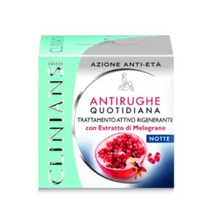 Clinians Crema Per Il Viso Azione Antirughe Quotidiana Notte Crema Rassodante Prevenzione Attiva All'Estratto Di Melograno 50 Ml