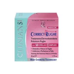 Clinians Crema Per Il Viso Correct Rughe Trattamento Dermodistendente Antirughe 50 Ml