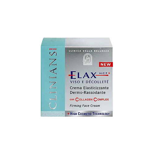 Clinians Crema Elasticizzante, Dermo-Rassodante Con Collagen Complex Elax-Htc Viso E Decoltee' 50Ml 1 Clinians Crema Elasticizzante, Dermo-Rassodante Con Collagen Complex Elax-Htc Viso E Decoltee' 50Ml