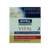Nivea Crema Notte Per Il Viso Rigenerante Vital Pelli Molto Mature 50 Ml