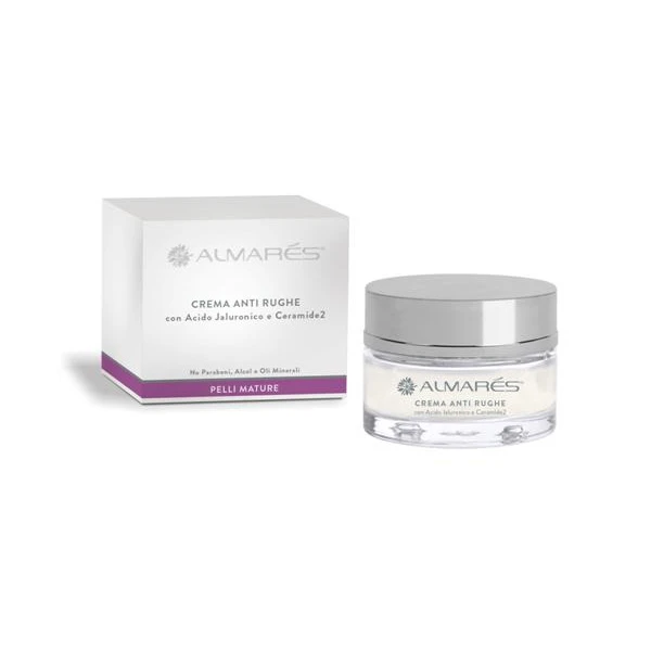 Almarés - Crema Viso Antirughe Con Acido Ialuronico 50 Ml 1 Almarés - Crema Viso Antirughe Con Acido Ialuronico 50 Ml