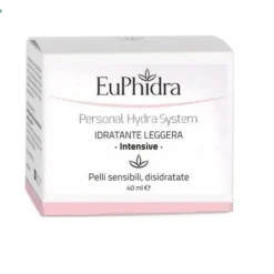Euphidra Personal Hydra System Idratante Leggera Intensive Per Pelli Sensibili E Disidratate 40 Ml