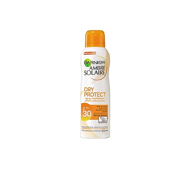 Garnier - Ambre Solaire Dry Protect Spray Nebulizzatore Effetto Pelle Asciutta Spf 30 200 Ml 1 Garnier - Ambre Solaire Dry Protect Spray Nebulizzatore Effetto Pelle Asciutta Spf 30 200 Ml