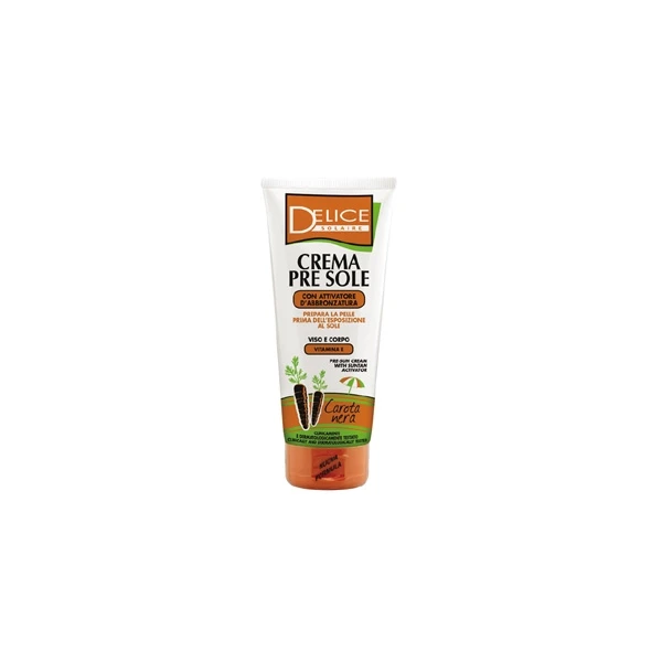 Delice Solaire - Bio Natura - Crema Pre Sole Carota Nera 200 Ml 1 Delice Solaire - Bio Natura - Crema Pre Sole Carota Nera 200 Ml