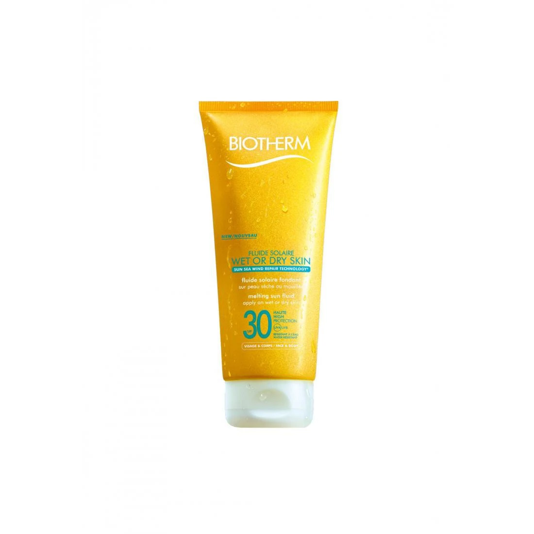 BIOTHERM SUN FLUIDE WET&DRY SPF30 200ML 1 BIOTHERM SUN FLUIDE WET&DRY SPF30 200ML
