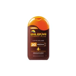 Bilboa Carrot Plus Latte Solare Spf 20 Protezione Media 200 Ml