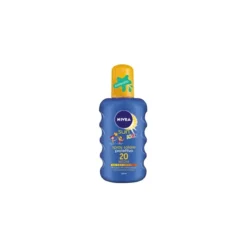 Nivea - Latte Solare Bambini Spray Spf 20 Colorato 200 Ml