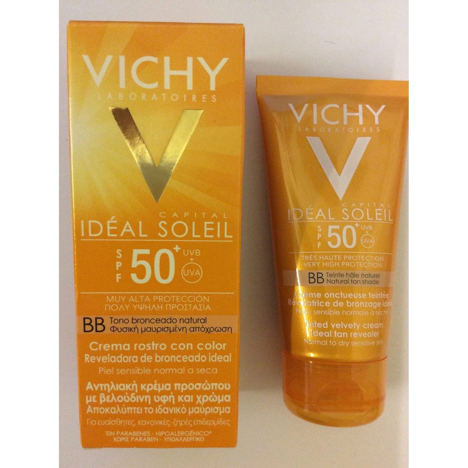 VICHY Capital Soleil BB Crema Vellutata SPF 50+ 1 VICHY Capital Soleil BB Crema Vellutata SPF 50+