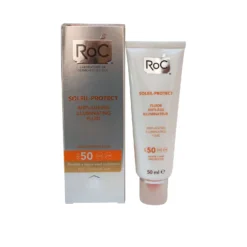 Roc Soleil Protect Fluida Viso Anti Età Illuminante SPF50 50 Ml