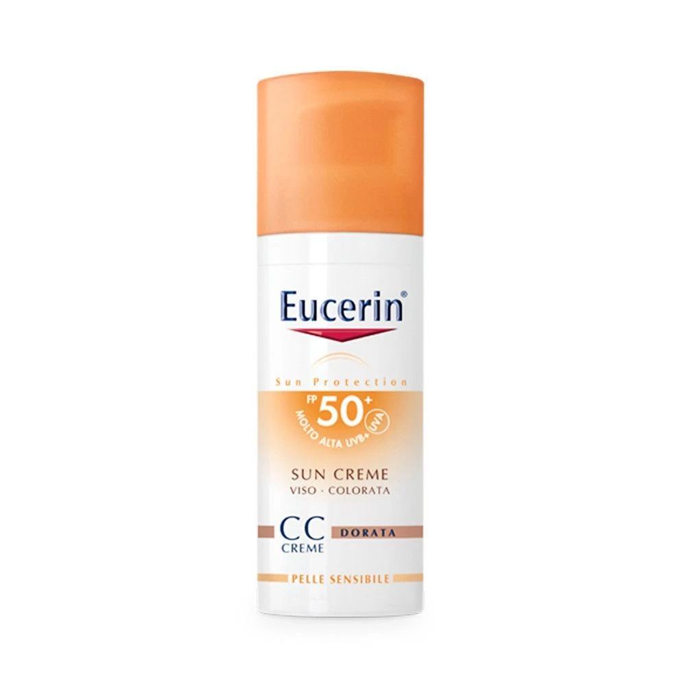 EUCERIN SUN CC CREMA COLORATA FP50+ 1 EUCERIN SUN CC CREMA COLORATA FP50+