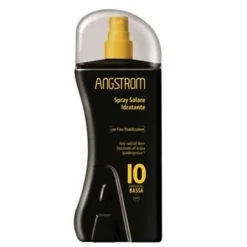Angstrom Latte Solare Spray SPF 10 Protezione Solare Corpo 200 Ml