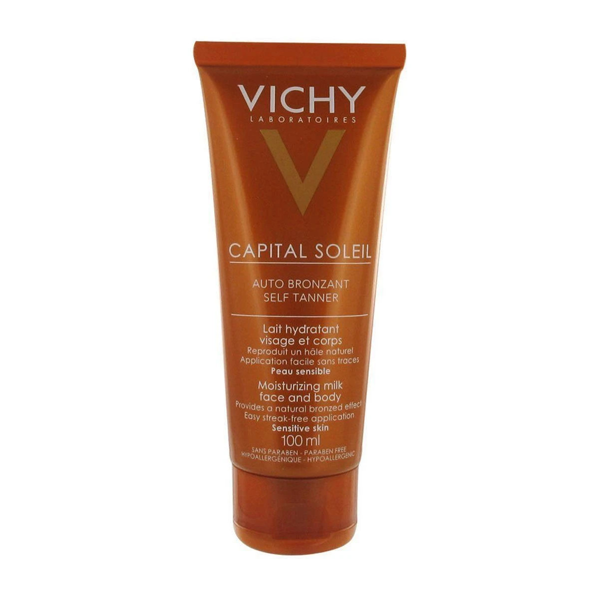 Vichy - Capital Soleil - Latte Autoabbronzante Idratante Viso E Corpo 100ml 1 Vichy - Capital Soleil - Latte Autoabbronzante Idratante Viso E Corpo 100ml