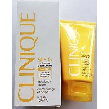 Clinique Sun Protection SPF15 Crema Protettiva Viso/Corpo Con Solar Smart 150ml 1 Clinique Sun Protection SPF15 Crema Protettiva Viso/Corpo Con Solar Smart 150ml