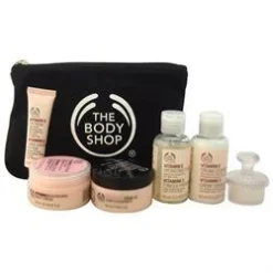 The Body Shop Vitamin E Confezione Regalo 50 Ml Crema Idratante Da Giorno + 15 Ml Crema Contorno Occhi + 50 Ml Crema Notte Nutriente + 60 Ml Tonico Idratante + 60 Ml Crema Detergente