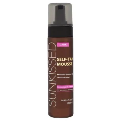 Sunkissed Instant Self Tanning Mousse 200 Ml - Dark Bronze