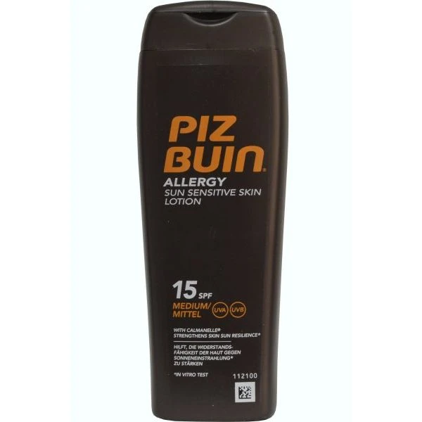 Piz Buin Allergy Lotion - SPF15 - Pelli Sensibili - 200 Ml 1 Piz Buin Allergy Lotion - SPF15 - Pelli Sensibili - 200 Ml