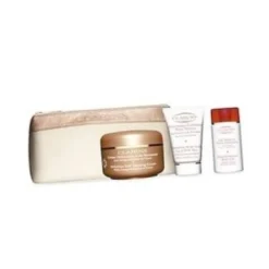 Clarins - Self Tanning Confezione Regalo 125 Ml Self Tanning Crema + 30 Ml Scrub Corpo + 30 Ml HD Body Lift + Borsa