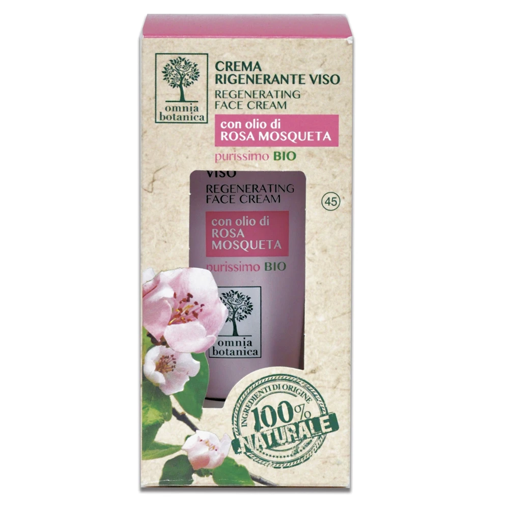 Omnia Botanica - Crema Rigenerante Viso Con Olio Di Rosa Mosqueta 30 Ml 1 Omnia Botanica - Crema Rigenerante Viso Con Olio Di Rosa Mosqueta 30 Ml