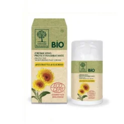 Omnia Botanica - Crema Viso Protettiva Idratante All'estratto Di Elicriso 50 Ml