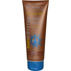 Rimmel - Instant Tan Sun Shimmer Restistente All'Acqua Wash Off - 125 Ml - Light Matte