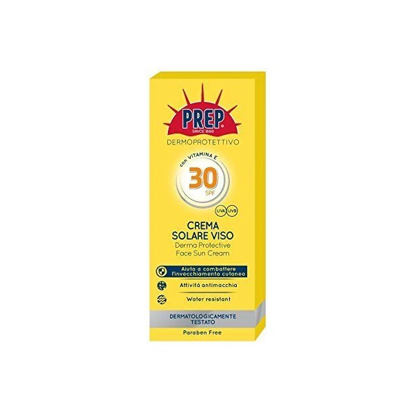 Prep Crema Solare Viso Con Spf 30 50 Ml 1 Prep Crema Solare Viso Con Spf 30 50 Ml