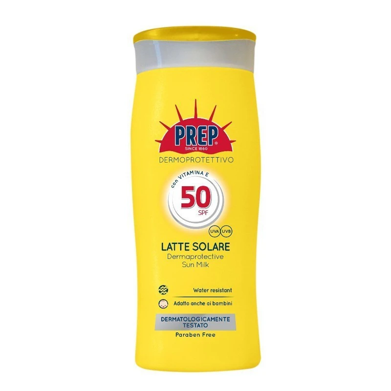 Prep Latte Solare Dermoprotettivo SPF 50 200 Ml 1 Prep Latte Solare Dermoprotettivo SPF 50 200 Ml