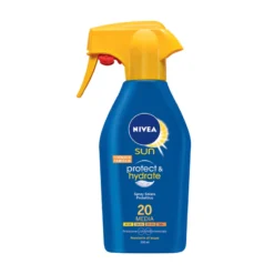 Nivea Protect & Hydrate Spray Solare Protettivo SPF 20, 300 Ml