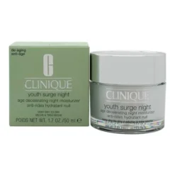 Clinique Youth Surge Night Age Decelerating Idratante 50 Ml Pelle Secca/Molto Secca