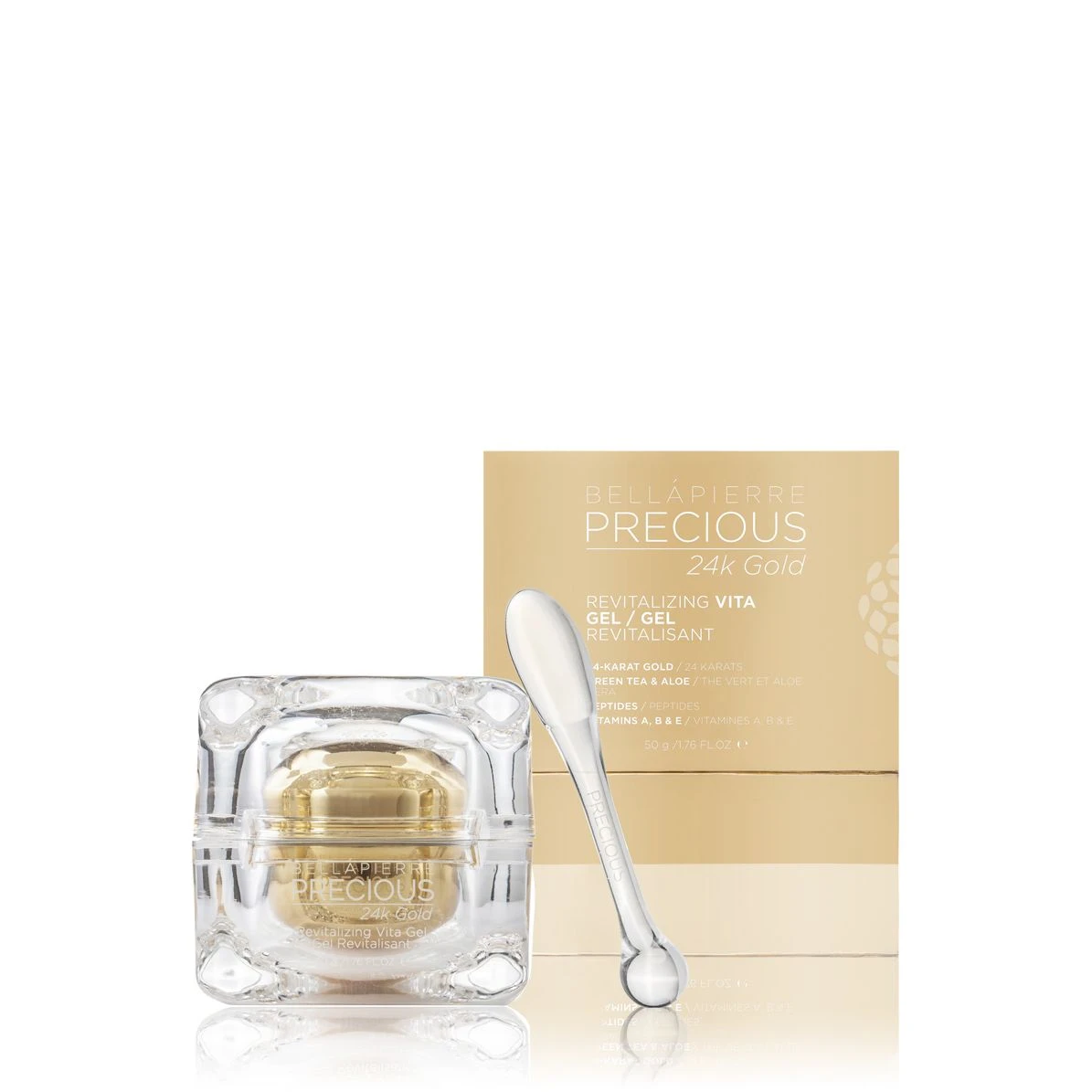 Bellapierre Precious 24k Gold Gel Rivitalizzante Vita 50 G 1 Bellapierre Precious 24k Gold Gel Rivitalizzante Vita 50 G
