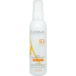 A-Derma Protect Spray Solare Corpo SPF 50+ Protezione Molto Alta 200 Ml