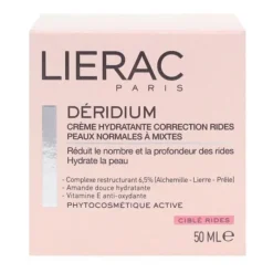 Lierac Deridium Crema Anti Rughe Pelli Normali/Miste 50 Ml