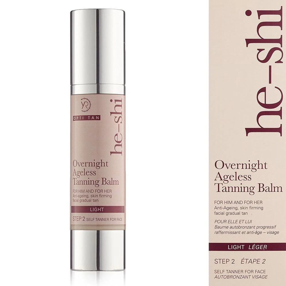 He-Shi Overnight Ageless Balsamo Abbronzante 50 Ml 1 He-Shi Overnight Ageless Balsamo Abbronzante 50 Ml
