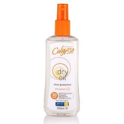 Calypso Clear Protection Olio Secco Spray SPF30 250 Ml 1 Calypso Clear Protection Olio Secco Spray SPF30 250 Ml