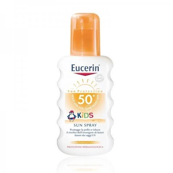 Eucerin Kids Sun Spray, Protezione Solare SPF 50+ Per Bambini 1 Eucerin Kids Sun Spray, Protezione Solare SPF 50+ Per Bambini