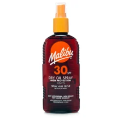 Malibu Sun Dry Olio Solare Spray SPF30 100 Ml
