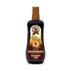 Australian Gold Spray Gel + Bronzer SPF6 237 Ml
