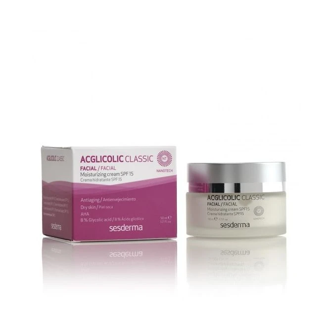 Acglicolic Classic Crema Idratante Spf15 50ml 1 Acglicolic Classic Crema Idratante Spf15 50ml